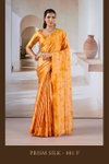 Prism Silk By Rajtex Modal Satin Ajrakh Print Saree Exporters In India